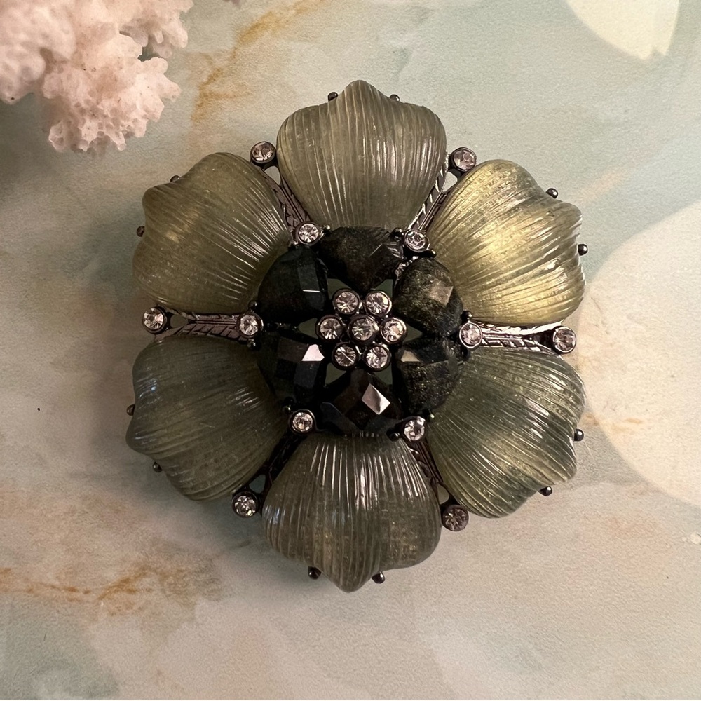 MONET Flower Brooch